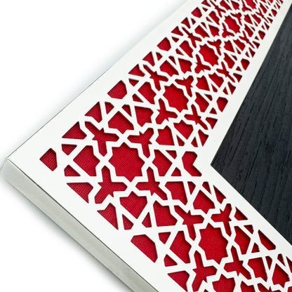 Red Arab Silver Photo Frame (5R)